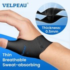 2pcs Velpeau Thumb Compression Sleeve For Tendonitis For Arthritis Pain Relief