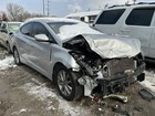 Passenger Side View Mirror Power Sedan Non-heated Fits 15-16 Elantra 875044