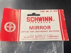 Vintage Nos Schwinn Mirror 07 025 -new In Package- Clamp On Mount