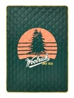 Woolrich X Target 70  X 50  Yellow dark Green Outdoor Throw Blanket