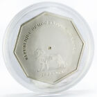 Congo 10 Francs Decision Coin Make Your Fate Proof Silver Coin 2007