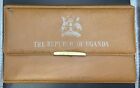 Very Rare 1969 Republic Of Uganda 6 Coin Silver Proof Set Of Coins In Case