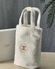 Brand New Gift-of-purchase  newchanel  Beauty Luxe Fuzzy Mini Tote Bag