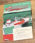 1956 Aristo Craft Atlanta Boat Works Brochure Torpedo Sea Flash St Maries Idaho 