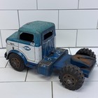 Vintage Marx Lumar Truck   Trailers Lot Of 4 1950s Litho Toys