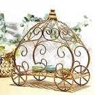 11  Tall Gold Cinderella Carriage Stand Party Centerpiece Wedding Decorations