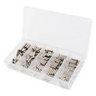 Fishing Crimp Sleeves Kit Single Barrel 250pcs box For Fishing Line Rope Leader
