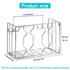 Wall Mount Kitchen Wrap Organizer Rack Cabinet Storage Basket Aluminum Foil Rack