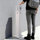 Commercial Butt Receptacle Cigarette Butt Receptacle For Hotel Lobby Outdoor