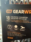 Gearwrench Gwd18rws Sae metric 90-tooth Combination Ratcheting Wrench Set 18pc