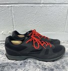 Giro Gauge Mountain Cycling Shoes Black red Lace Up Breathable 2-bolt Us Mens 15