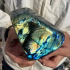 1 5lb Natural Gorgeous Labradorite Quartz Crystal Stone Specimen Healing