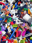 Lego 20 Lbs Bulk Lot Random Parts Pieces Bricks Doors - Cleaned 