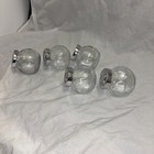 Ikea Clear Glass Spice Jar With Lids  Lot Of 5  Z47