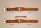 Genuine Leather Bracelet Strap Watch Band For Apple Watch 38mm 40mm 42mm 44mm