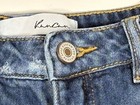 Kancan Jean Shorts Womens Size 9 Distressed Denim Blue Frayed Hem Casual Summer