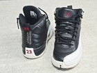 6 5y Air Jordan 12 Retro Black Varsity Red White