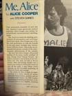 Me  Alice Alice Cooper Autobiography Steven Gaines Rare Book Rare