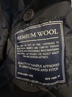 Abercrombie Premium Wool Jacket Mens Gray