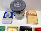 Collectible Collection Of Cigar Tins Lot Of 13 New 