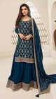 Designer Bollywood Palazzo Suit Indian Kameez Salwar Ethnic Pakistani Party Wear