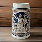 4f Gut Heil Stein Mug Turner Jahn Globe Dumbbell Barbell Strongman Weightlifter 
