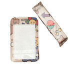 Hard Shell Badge Id Holder Matching Lanyard Cute Animals Set Of 2 New In Pkgs