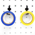 Colorstorm 1 5 Inch Pegboard Hooks Kit 100 Pk L Style For Peg Board 100pk