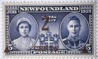 Travelstamps  1939 Newfoundland Stamp Sc  250  5c Dk Bl     Kg Vi  qe   Mnh  Og