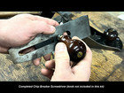 Chip Breaker Screwdriver Kit W cherry Dowel For Stanley Planes