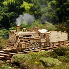 Rokr 1 80 Scale Model Prime Steam Express 3d Wooden Puzzle Diy Model Kits Toys