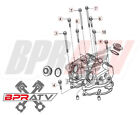 Honda Trx400ex Trx 400ex Titanium Cylinder Head Valve Cover Bolts Cam Bolt Kit