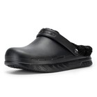 Fitville Men s Slippers Fleece Lined Clogs House Shoes Chef Slip On Waterproof