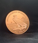 100 Copper Round Lot - 1 Oz Rounds -  999 Fine - Mirror Finish - Xrf Tested