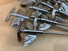 Pearl 60s 70s Vtg Bass Kick Drum 7-5 8  Tension T-rod Hoop Claw Parts Lot Of 12x