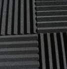 96 Pack Acoustic Foam Panel Wedge Studio Soundproofing Wall Tiles Black 12  X   
