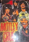 Vintage Motley Crue Carnival Prize Mirror 12x18