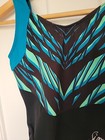Gk Simone Biles Gymnastics Leotard Teal Black Size Cl