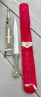 Vintage 17    Caucasian Russian Khanjali Kindjal Dagger Sword Knife   Beautiful  