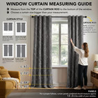 Zopzo Gray Blackout Curtains   Silver Wave Stripe   Thermal Grommet Drapes