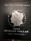 2023 S 99 9  Pure Silver Proof Morgan Silver Dollar  Only 400 000 Total Mintage