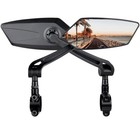 1 Pair Handlebar Mirrors Bike Biking Mirror E-bike Handlebar Mount L r Rear View