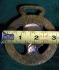 Queen Elizabeth Ii Jubilee 1952-77 Horse Harness Brass England As Is