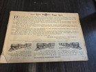 Vintage Original 1900 s Ives Toys Make Happy Boys Railroad  Train Catalog  rare 