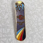 Hard Rock Cafe Pin Broach Salt Lake City Snowboard Lavender 2 
