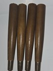 Vintage Mcm Danish Wood Table Legs Set 4