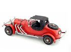 32cm Handmade Antique 1965 Vintage Car Two   door Coupe Tin Metal Reproduction