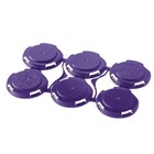 Paktech Iris Purple 6-pak Plastic Can Carrier Case 510 Pcs -std Sz 202 -260