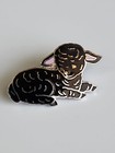 Black Sheep Lamb Lapel Hat Jacket Pin