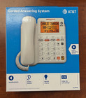 At t Cl4940 Corded Phone Answering Machine Backlit Display Extra Large Buttons